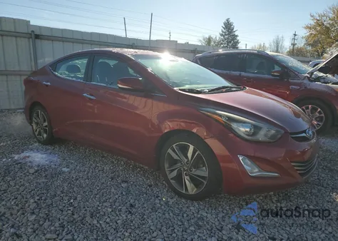 2016 Hyundai Elantra Se из США, поврежденный, VIN 5NPDH4AE9GH667920